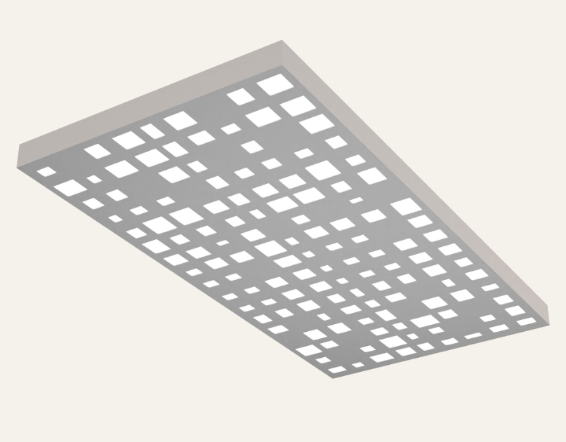 Galaxy Slotted | Fabricated Luminaire by Lunnark